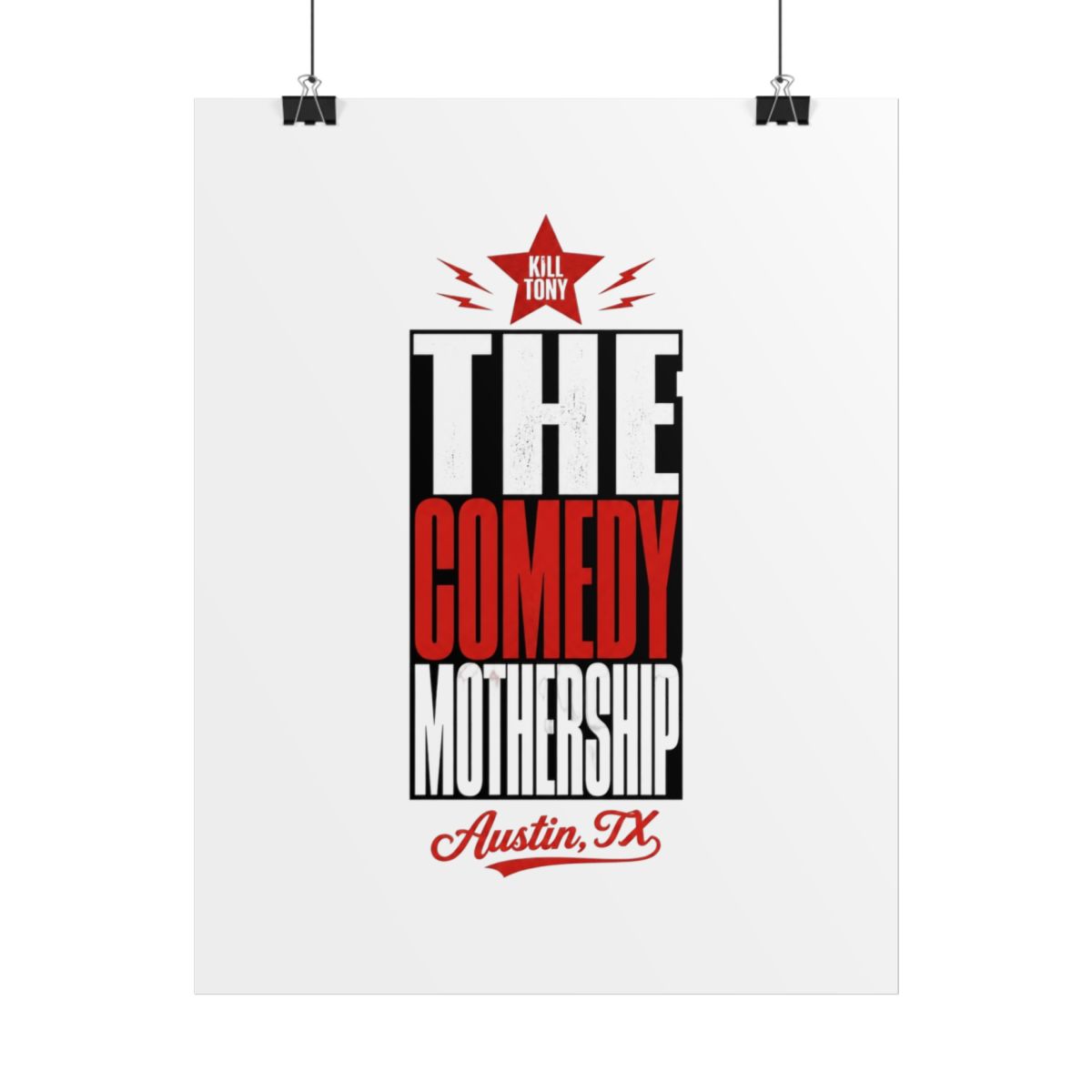 Kill Tony "The Comedy Mothership" Poster
